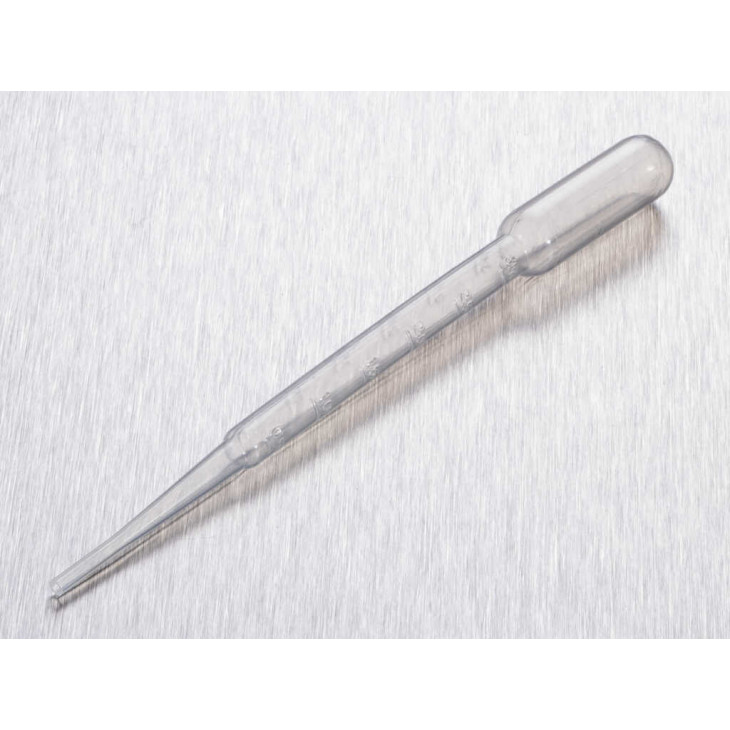 PIPETTE DE TRANSFERT EN PE 1ML LONG.150MM S/S.500-CART. 5000