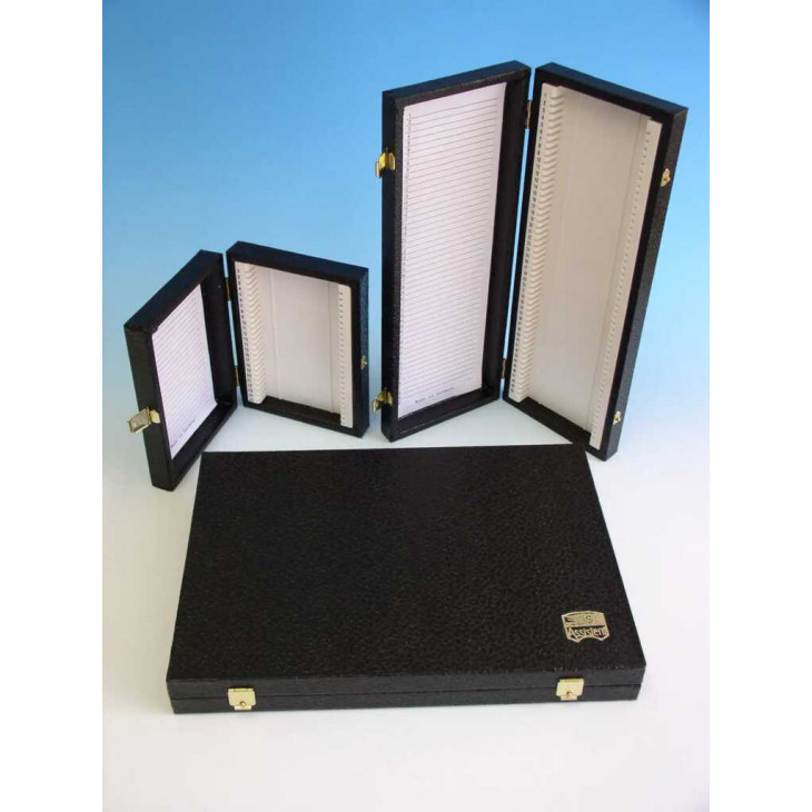 BOITE DE RANGEMENT EN CARTON CADRE BOIS POUR 25 LAMES