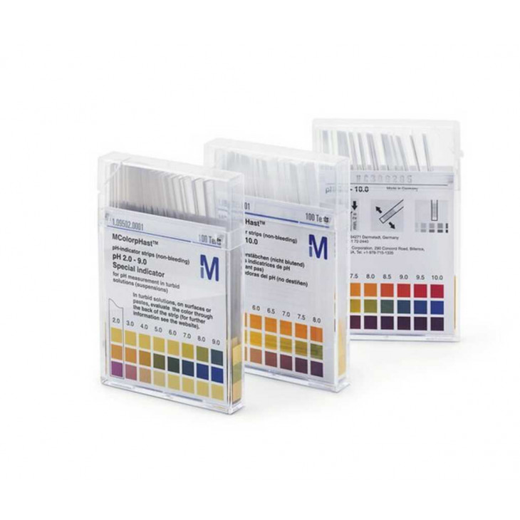 PAPIER PH 7,5-14 BANDELETTES MERCK 09532 - 100 TESTS