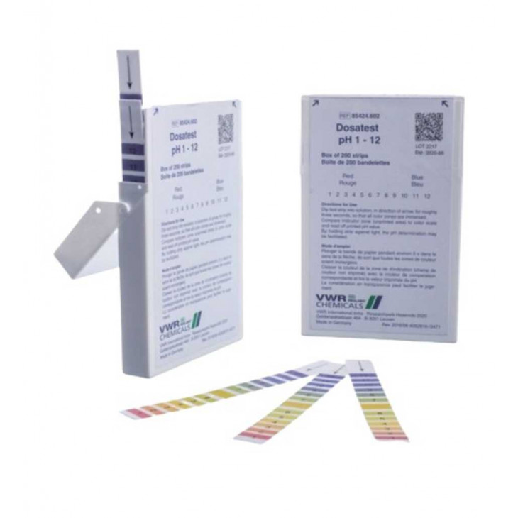 PAPIER PH POUR SOLUTIONS COLOREES DOSATEST 3,8-5,5 X200