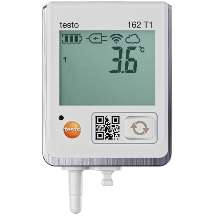 ENREGISTREUR TESTO 162 T1 WIFI AVEC ECRAN ET CAPTEUR TEMP