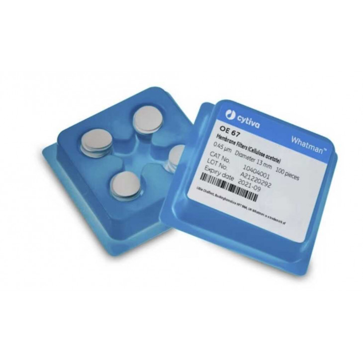 MEMBRANES WHATMAN ACETATE DE CELLULOSE P0,45U D.47MM-P.100