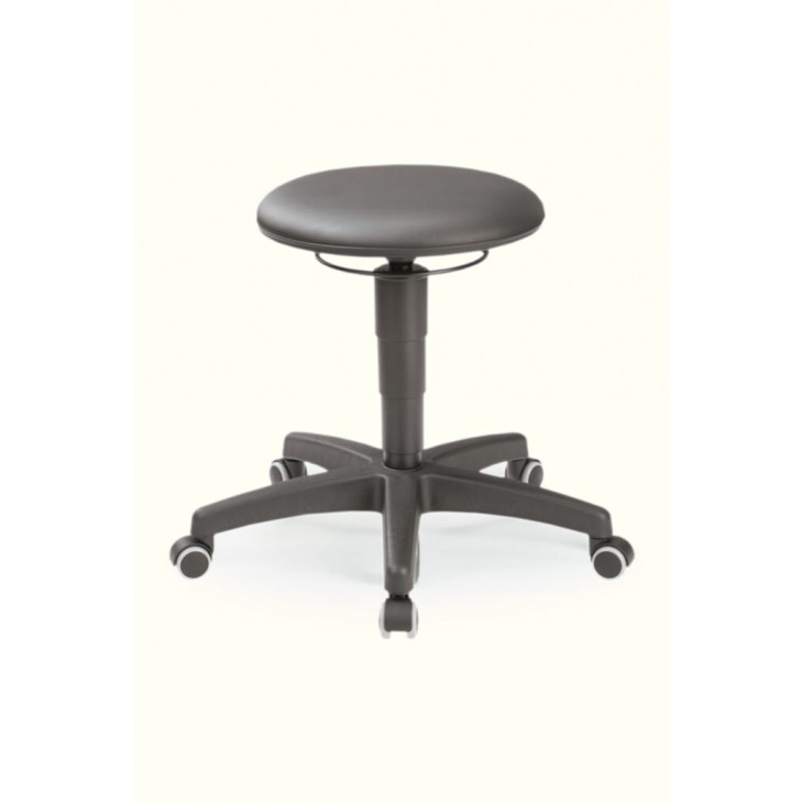 TABOURET DE LABORATOIRE MR-LAB HAUTEUR REGLABLE A ROULETTES