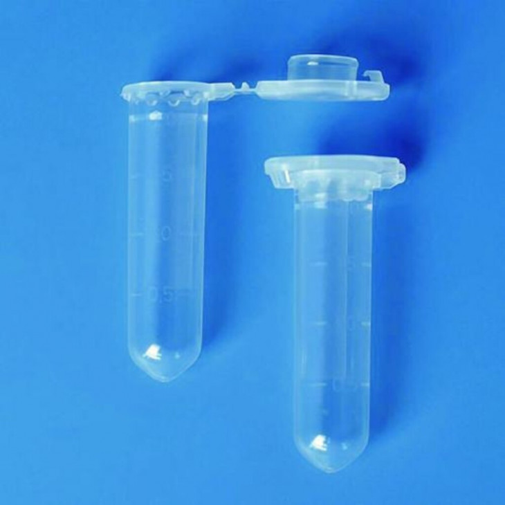MICROTUBES A CENTRIFUGER EN PP GRADUES 2ML NON STERILES -X500