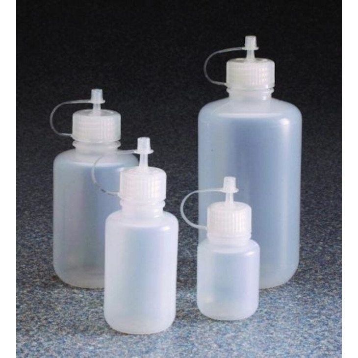 FLACON COMPTE-GOUTTES LDPE ROND 125ML NALGENE - PACK X12