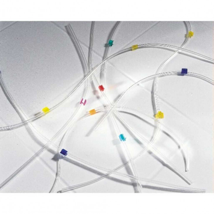 TUYAU TYGON 3350 DIM. 0,64 X 2,44MM ORANGE/BLANC - PACK X6