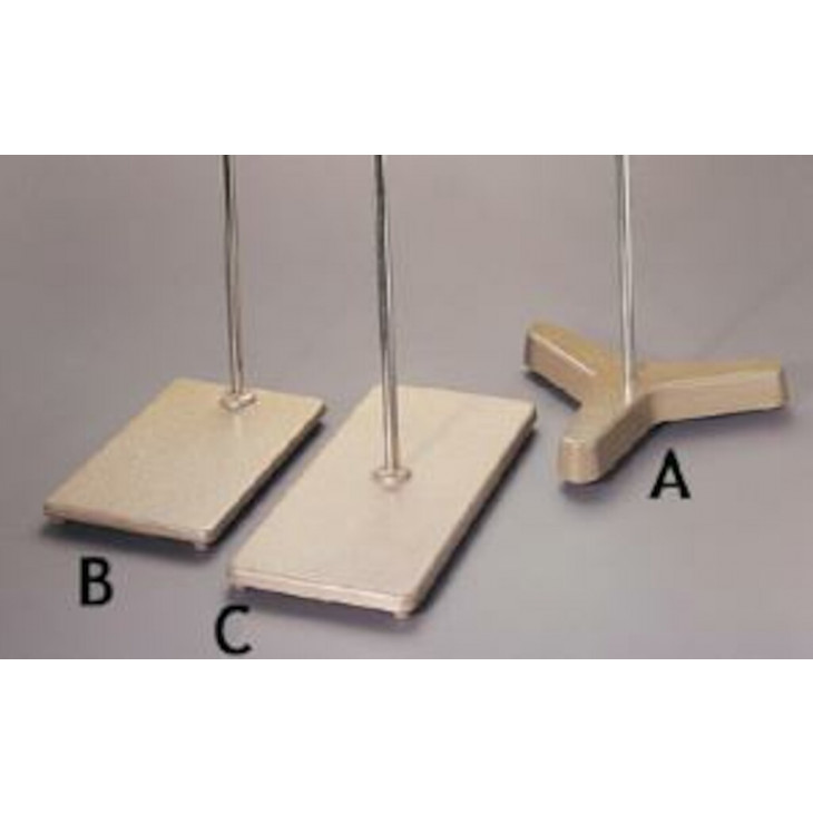 STATIF LABOMECA AVEC TIGE EN ACIER D=16X1000MM L=175MM