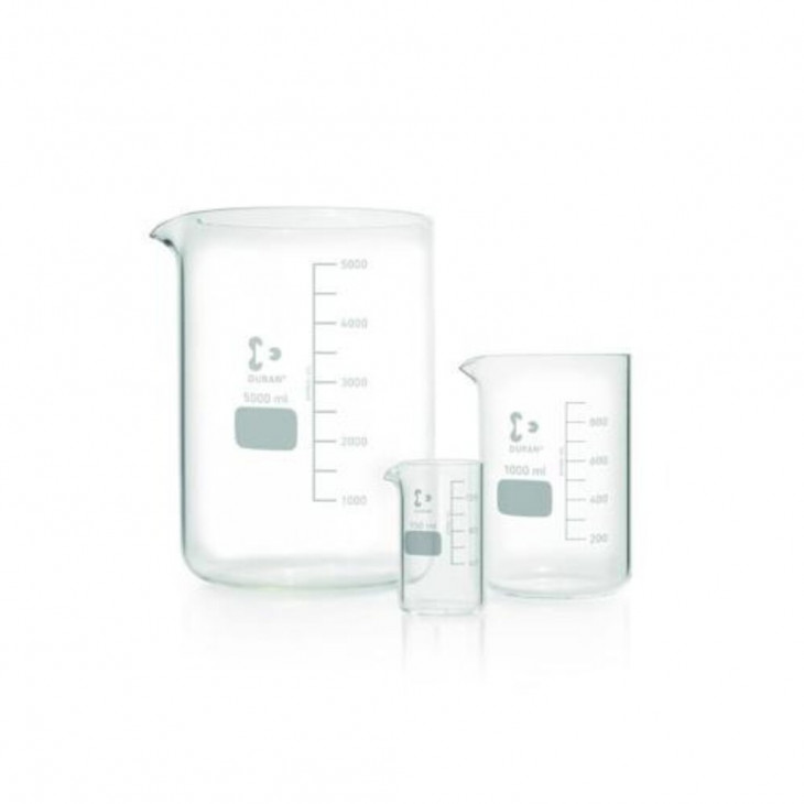 BECHER DE FILTRATION VERRE DURAN A BEC VERSEUR 2L