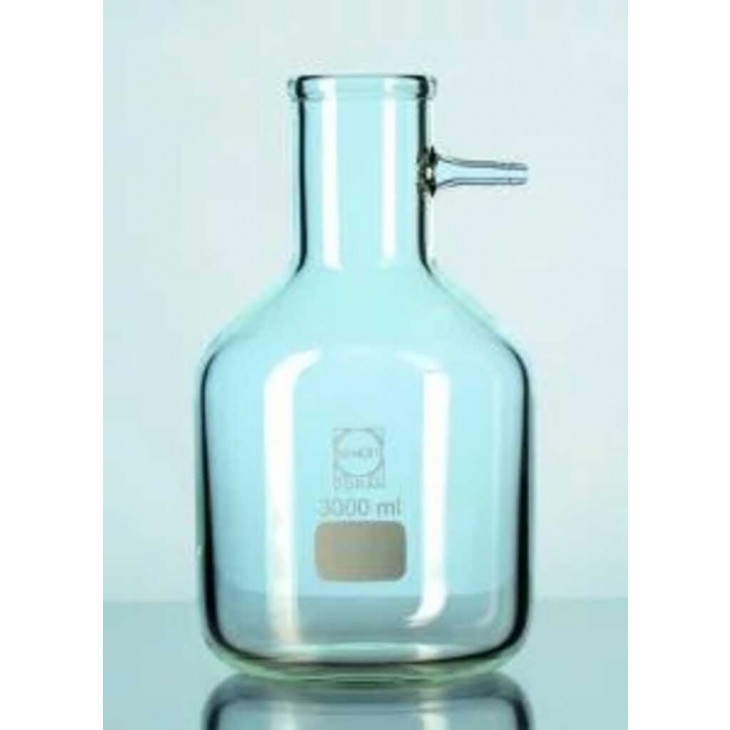FIOLE A VIDE EN VERRE DURAN CAPACITE 3L AVEC OLIVE VERRE
