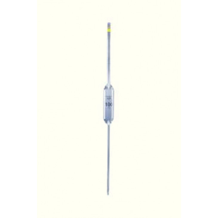 PIPETTE JAUGEE 1 TRAIT CL.AS EN VERRE AMBRE CAP.3ML -PACK 3