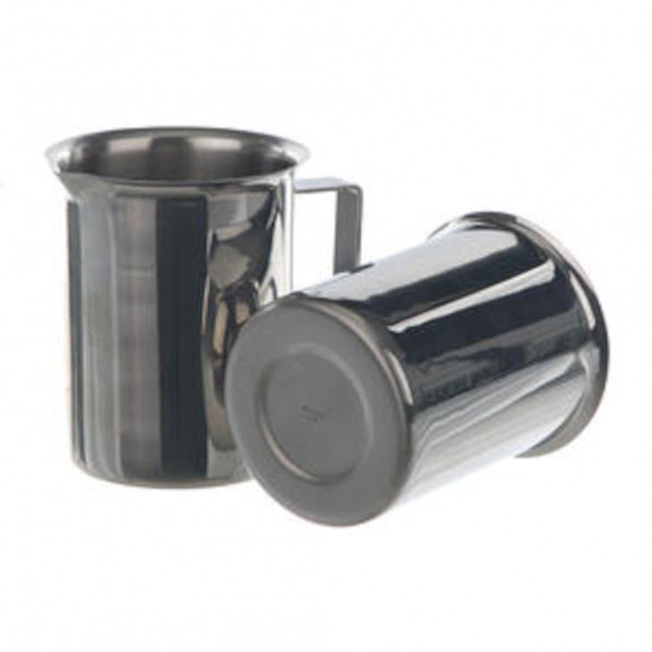 BECHER INOX A BORD VERSEUR SANS BEC NI POIGNEE - 100ML