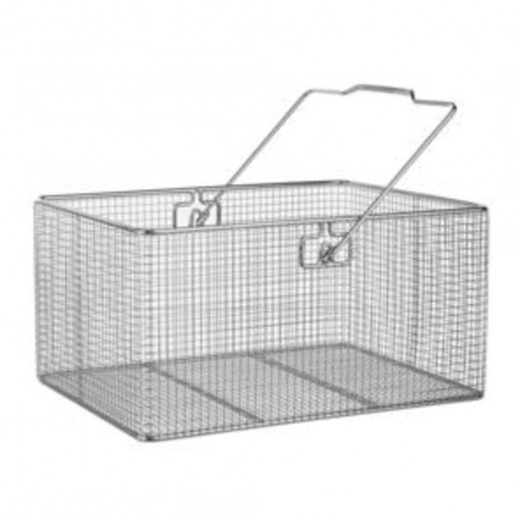 PANIER AVEC ANSE FORME RECT. 400X300X200MM