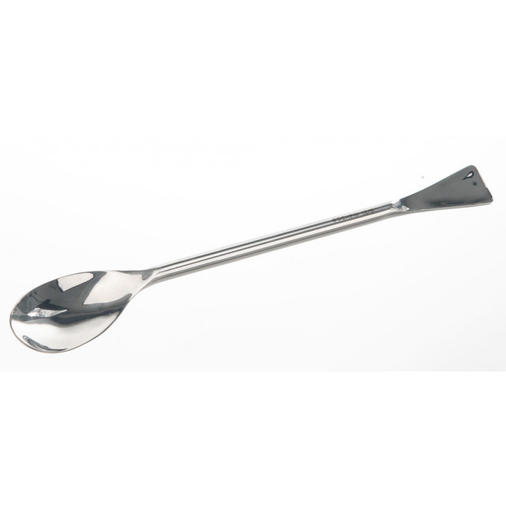 CUILLERE SPATULE EN INOX L.250MM DIAM.8MM