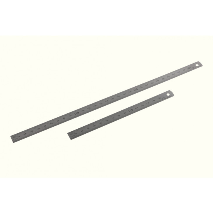 REGLE EN ACIER INOXYDABLE LONG. 300MM