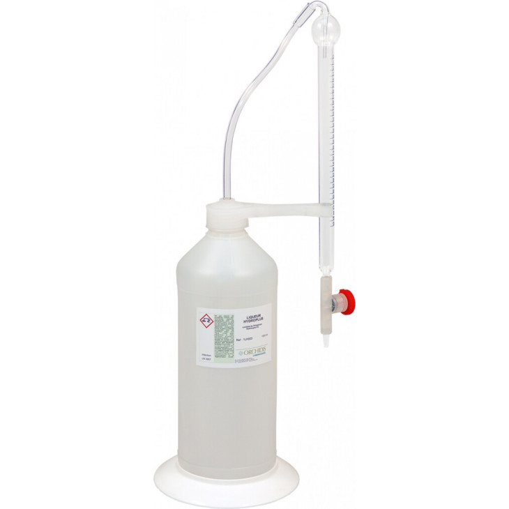 BURETTE A ZERO AUTOMATIQUE 0-30'F EN 1'F RESERVOIR 1 L