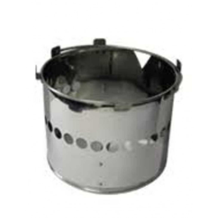 PANIER INOX PLEIN D.310X270MM POUR AUTOCLAVE AMA440/AMA240