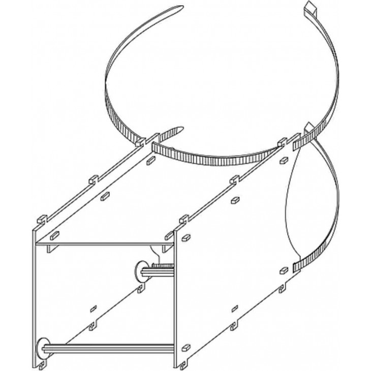 ABRI EXTERIEUR RADIELLO RAD196 PACK DE 10