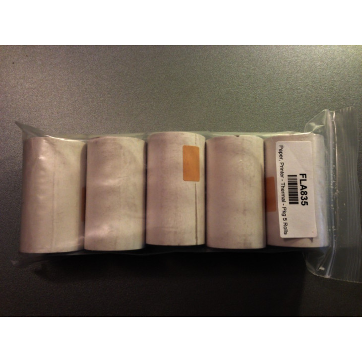 PAPIER THERMIQUE POUR IMPRIMANTE CRYOSCOPE ADVANCED -PACK 5 ROULEAUX