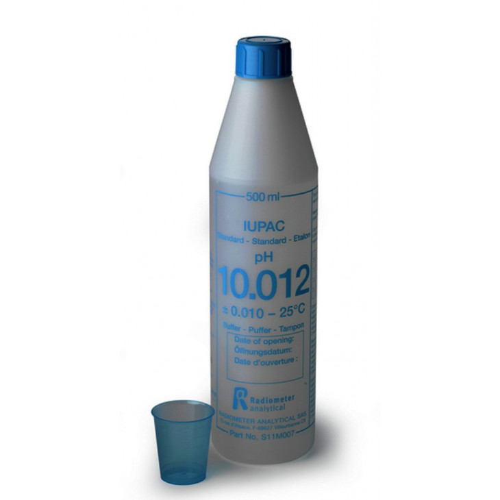 SOLUTION TAMPON PH10,012 IUPAC CERTIFIEE DKD - 500ML