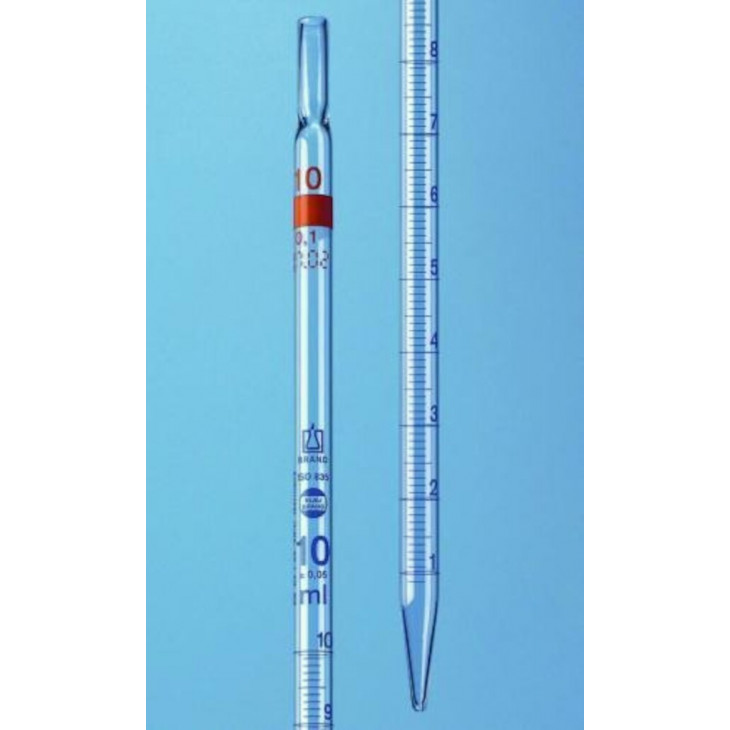 PIPETTE A ECOULEMENT TOTAL CL. AS 5ML EN 0,05ML ATTESTEE CONF