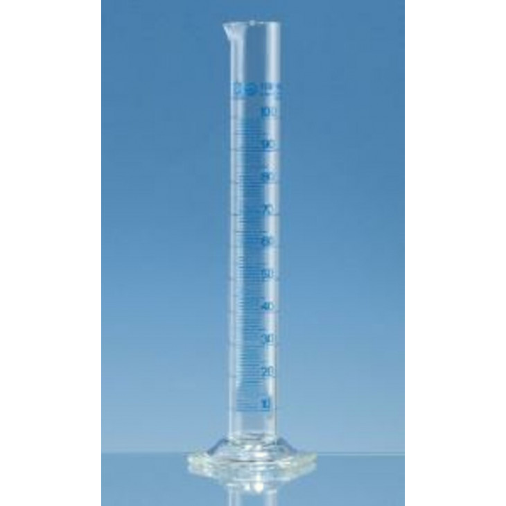 EPROUVETTE GRADUEE VERRE BORO FORME HAUTE CL.A - CAP.100ML