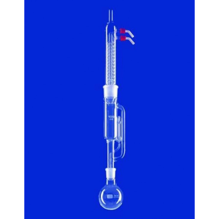 EXTRACTEUR SOXHLET COMPLET CAP.100ML CN45/40 BALLON 250ML