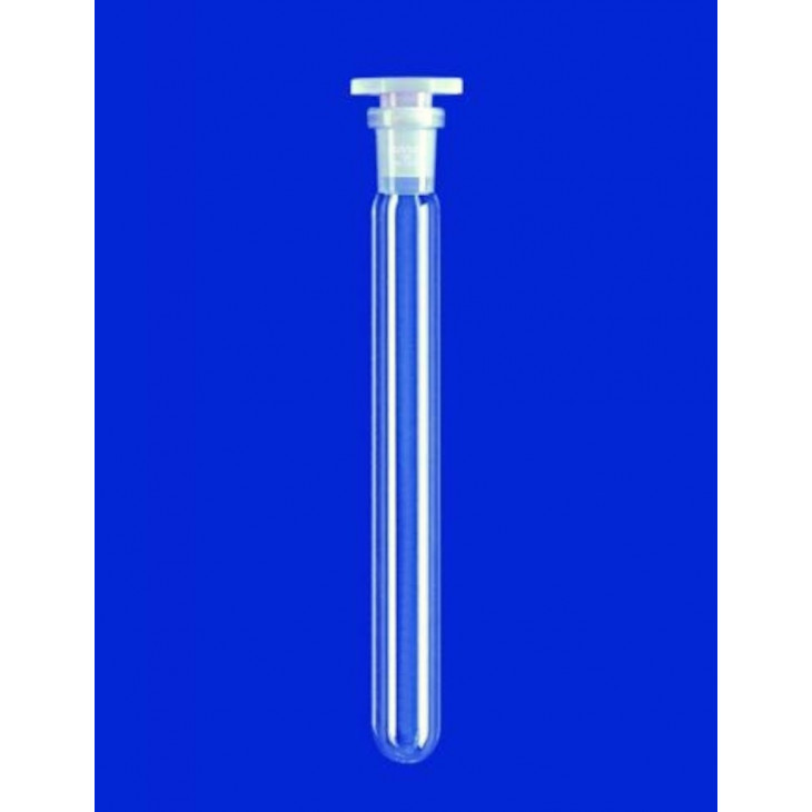 TUBE A ESSAI VERRE DURAN AVEC BOUCHON PTFE D16X160MM CN14/23