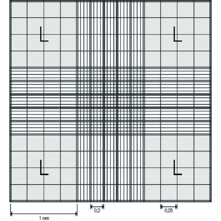 CELLULE DE NUMERATION NEUBAUER BRAND ETALONNABLE SANS PINCE