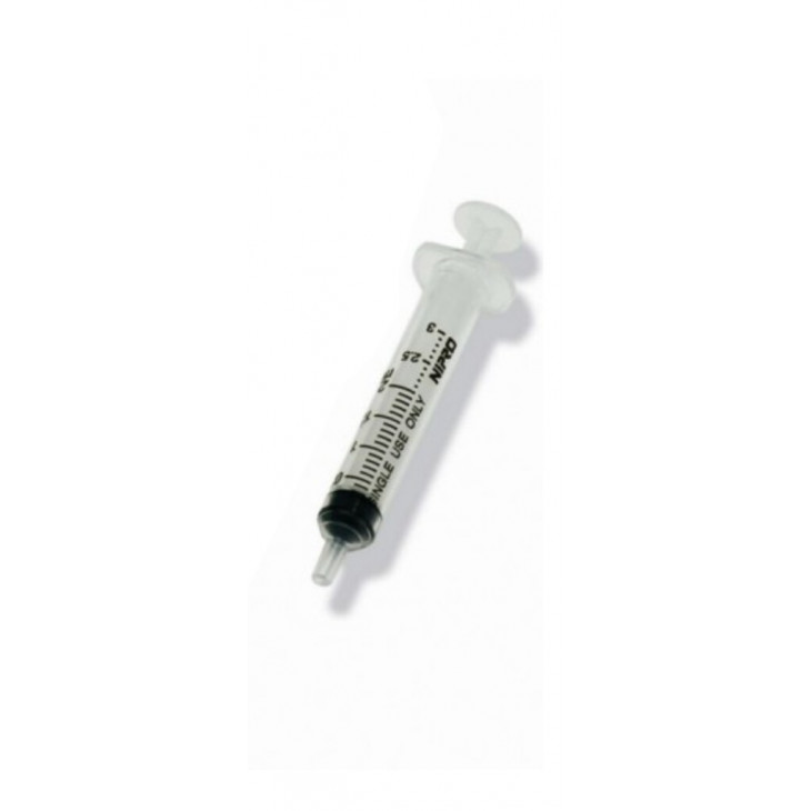 SERINGUE NIPRO 3 PIECES 3ML STERILE LUER CENTRE - PAR X100