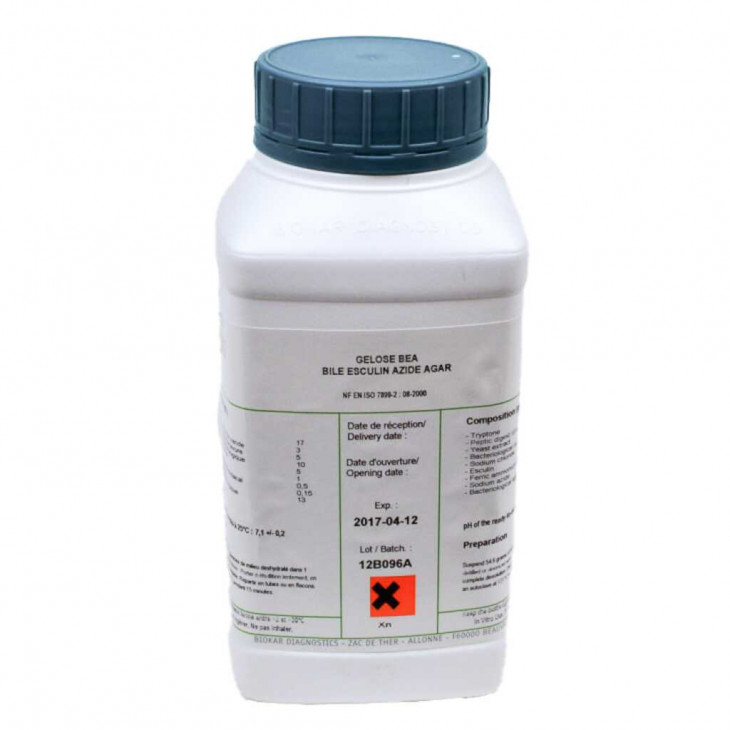 BILE ESCULINE AZIDE GELOSE BK 158-500G