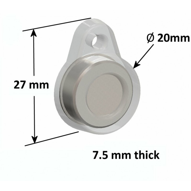 THERMO-BOUTON IBEE 22E ETANCHE SILICONE +15'/+140'C +/-1,5'C