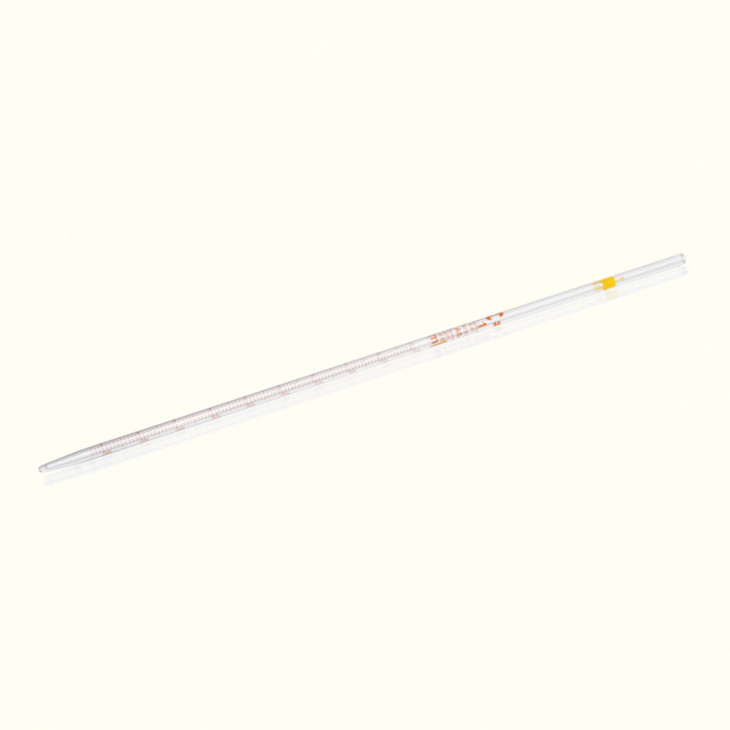 PIPETTE GRADUEE PR ECOULEMENT ZERO EN HAUT CL.AS CAP.1ML-P12 