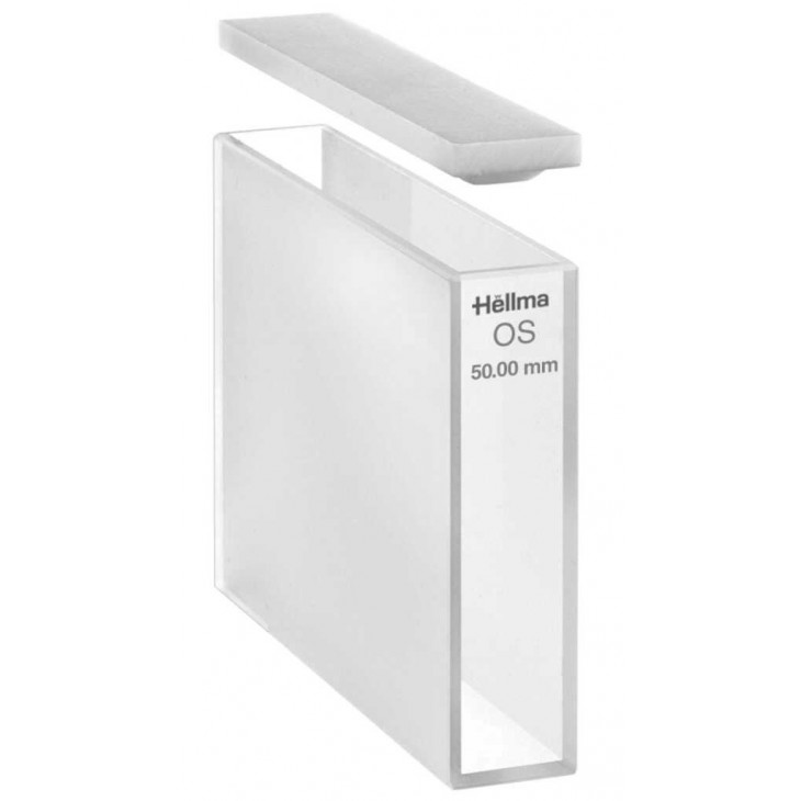 CUVE HELLMA EN VERRE TYPE 100 T.O.50MM VOL.17500UL