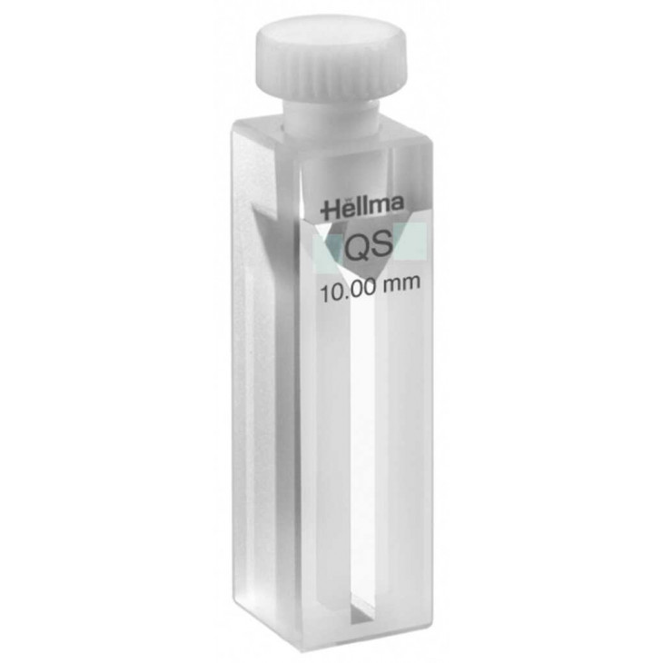 CUVE HELLMA EN QUARTZ TYPE 115 T.O.10MM VOL.400UL