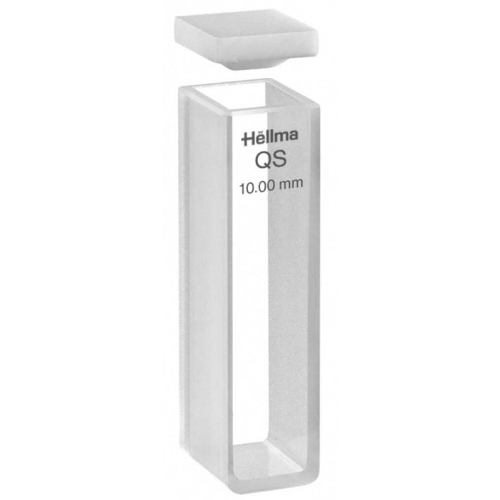 CUVE HELLMA EN QUARTZ TYPE 100 T.O.10MM VOL.3500UL