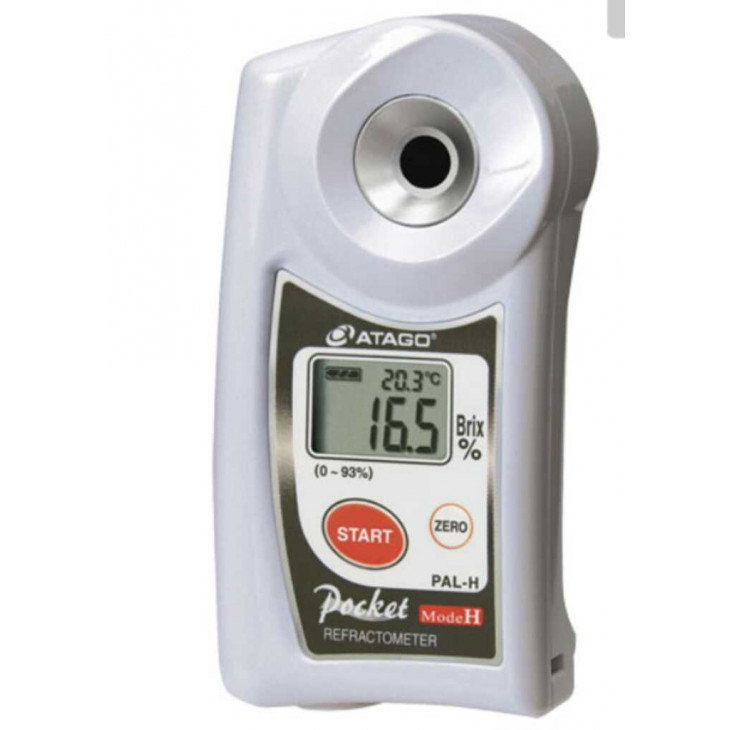 REFRACTOMETRE NUMERIQUE A MAIN PAL-H, BRIX 0,0 A 93,0%