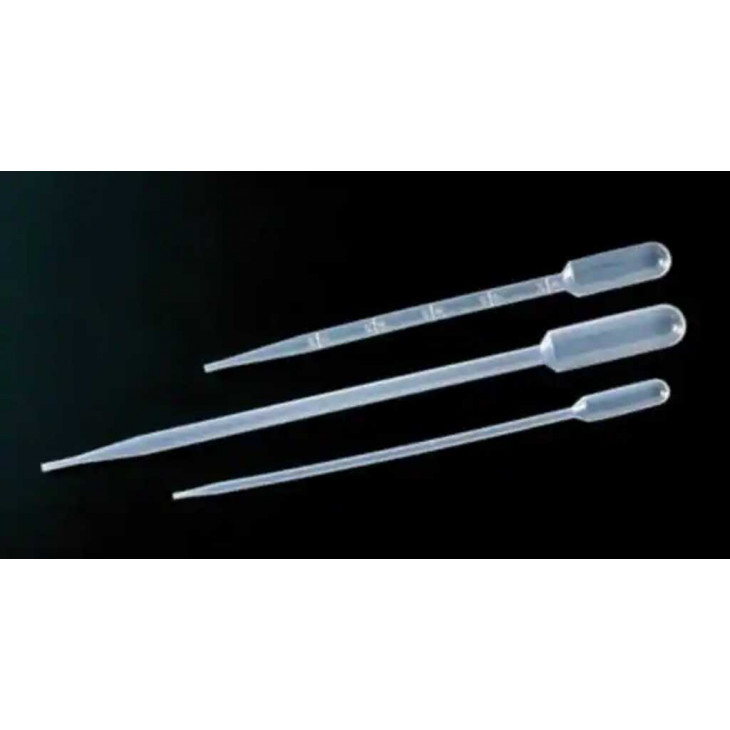 PIPETTES PASTEUR EXTRA LONGUES 5ML L.300MM - 10X100