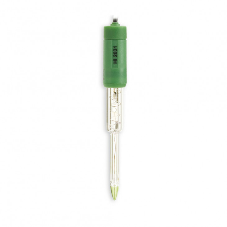 ELECTRODE PENETRATION EN VERRE HI2031B, BNC, CABLE 1M