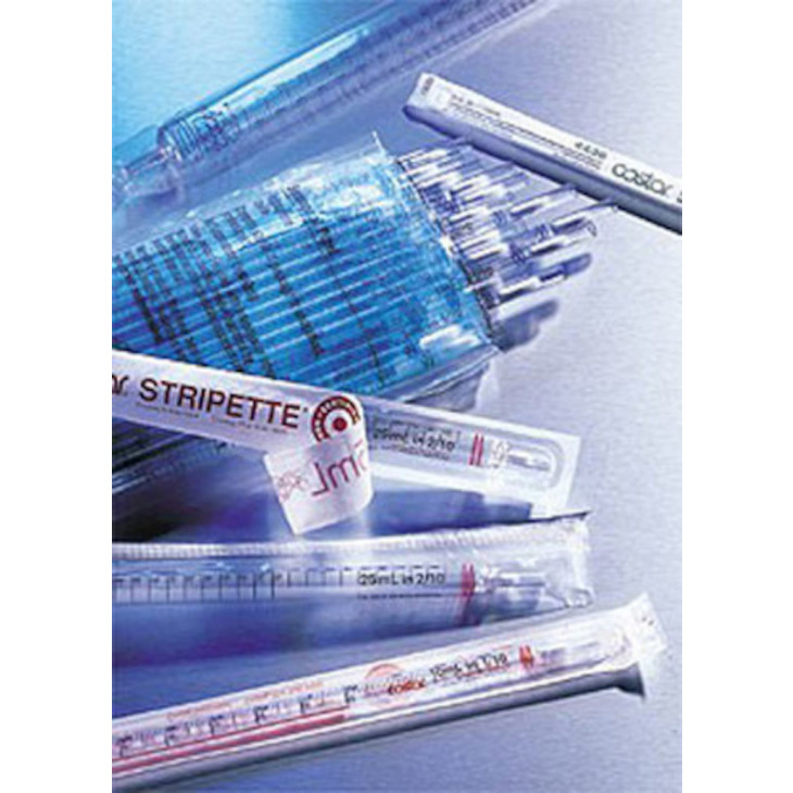 PIPETTE STERILE CORNING STRI- PETTE 5ML EN 1/10E BLEUE-P.500