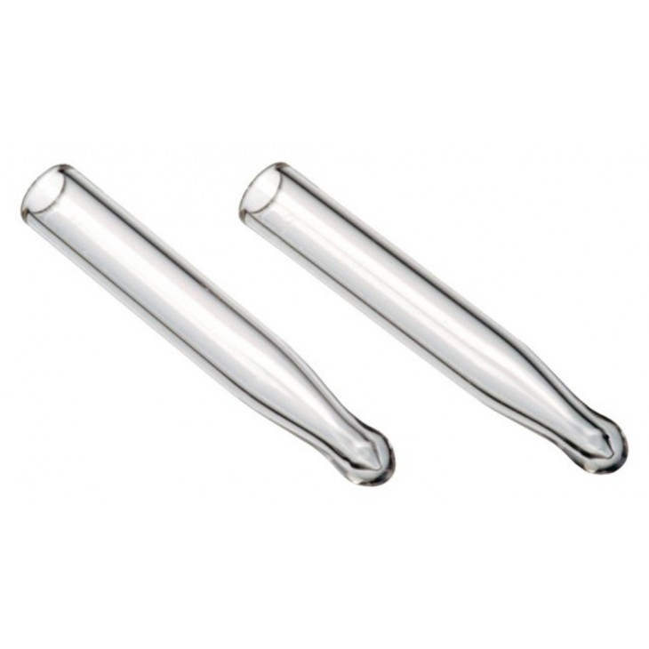 TUBE D'INSERTION EN VERRE D.INT 6MM POUR TUBES 2ML-P.100