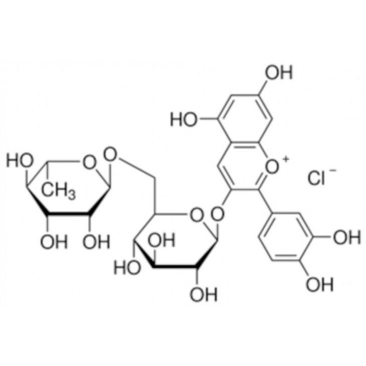 CHLORURE DE KERACYANIN FLUKA 36428 - 5MG
