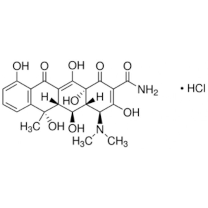 OXYTETRACYCLINE HYDROCHLORIDE VETRANAL SIGMA 46598-250MG
