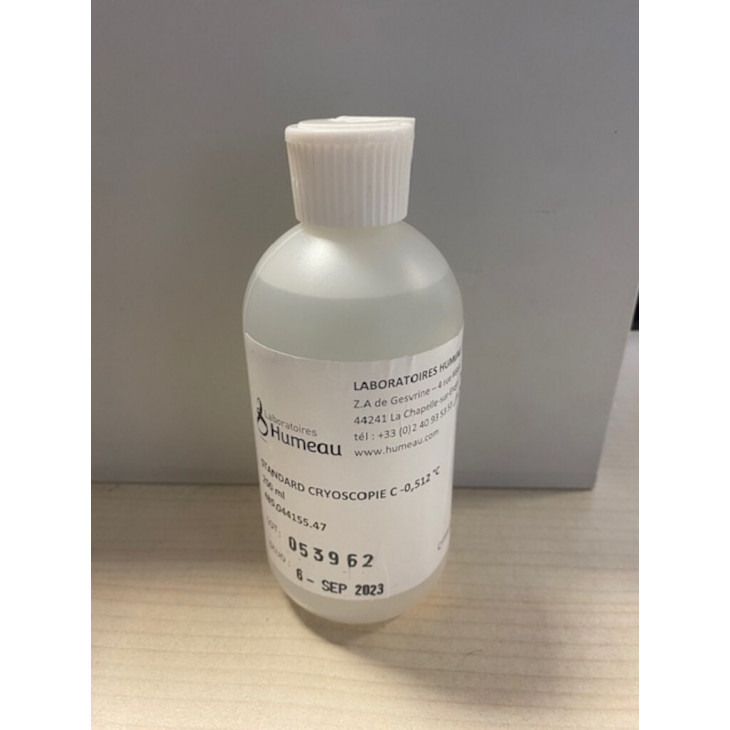 STANDARD CRYOSCOPIE C -0.512'C 250ML