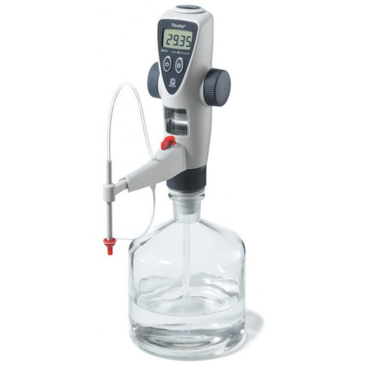 BURETTE DIGITALE BRAND TITRET -TE 50ML AVEC RACCORD  ORDI.