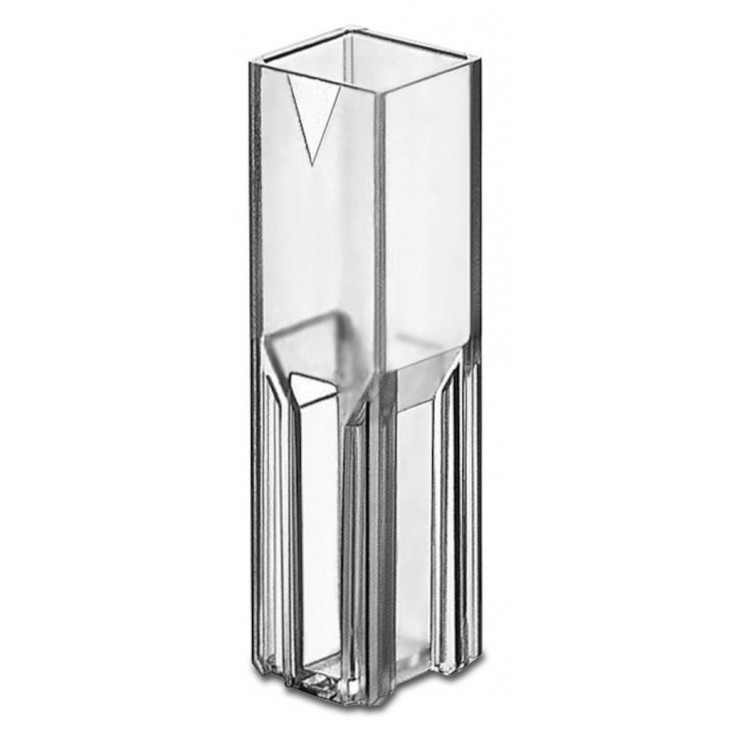 CUVE UV SEMI-MICRO BRAND CAP. 1,5-3ML TRAJET 10MM-X100