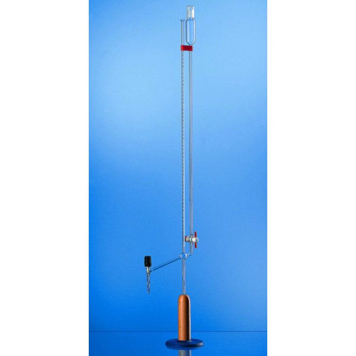 BURETTE DE BANG 2ML EN 0,01ML ROBINET LATERAL PTFE