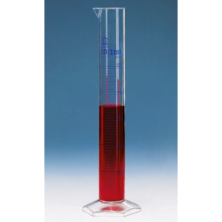 EPROUVETTE GRADUEE PMP CLASSE A FORME HAUTE - CAP.50ML