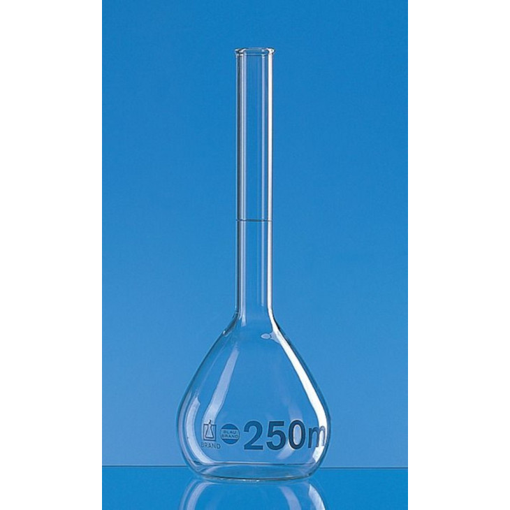 FIOLE JAUGEE VERRE BORO CL.A BLAUBRAND CAP.100ML EN 0,1ML