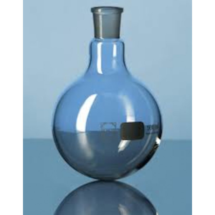 BALLON FOND ROND VERRE DURAN CAP.100ML CN29/32