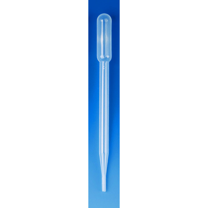 PIPETTES PASTEUR EN PE NON STE -RILES 4ML LONG.150MM - P.500